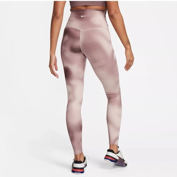 New Nike Dri-FIT High Rise Printed Training Legging Full Length FQ6260-208 XS - Picture 13 of 14